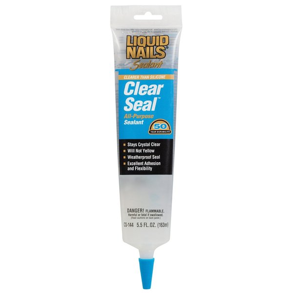 Liquid Nails Low Strength Rubber Sealant 5.5 oz CS144 5.5-OZ